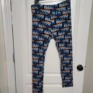 LuluRoe Minnie Mouse Patterned Leggings